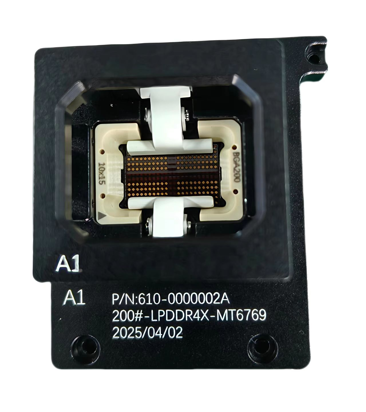 Open-top programming socket