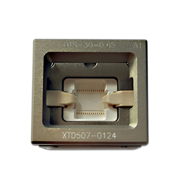 Window-type aging socket